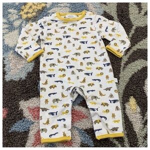 Albetta Premium Animal Wildlife Romper Jumper Coverall Outfit Playsuit 3/6 Month